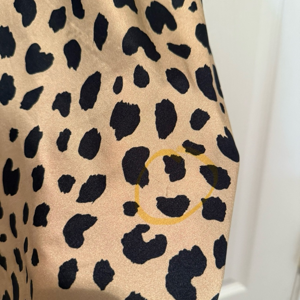 Realisation Par The Naomi Silk Skirt in Leopard (Wild Things) Size XS - Picture 6 of 8